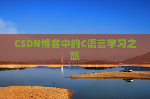 CSDN博客中的C语言学习之旅